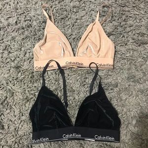 CalvinKlein bralettes